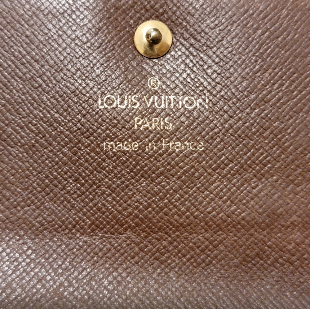 Louis Vuitton Brown Damier Ebene Wallet - Picture 3 of 11